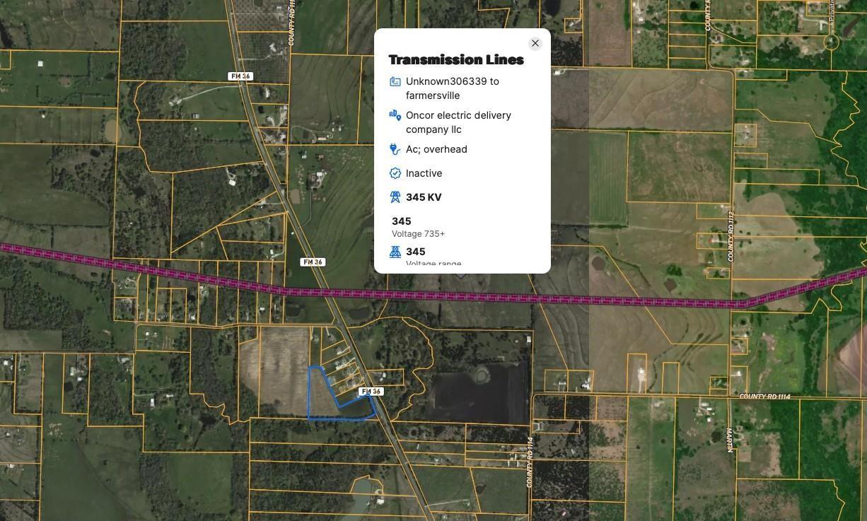 7.27 Acres in Farmersville with On-Site Utilities & Custom Home or Subdivision Potential